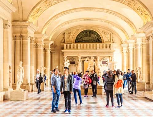 getting to louvre