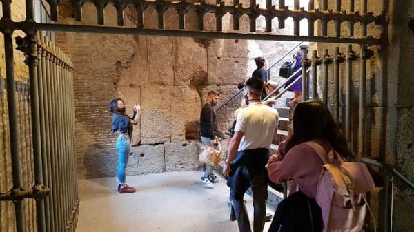 Colosseum Arena Floor & Ancient Rome